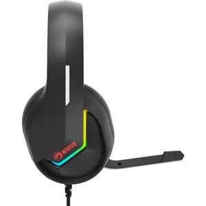 Casti Gaming MARVO H8618 Black, stereo, USB, negru Casti Gaming MARVO H8618 Black, stereo, USB, negru