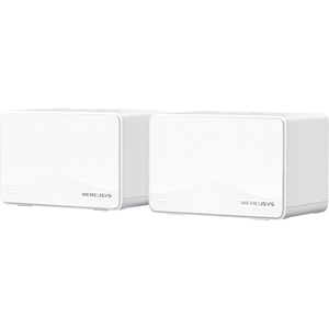 Sistem Wireless Mesh MERCUSYS Halo H25BE BE3600, Wi-Fi 7, Dual Band 688 + 2880 Mbps, 2 buc, alb Sistem Wireless Mesh MERCUSYS Halo H25BE BE3600, Wi-Fi 7, Dual Band 688 + 2880 Mbps, 2 buc, alb