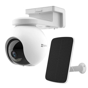 Camera IP Wireless EZVIZ HB8, 4K, IR 15 metri, Motion Detection, panou solar Type-C, baterie 10400mAh, alb Camera IP Wireless EZVIZ HB8, 4K, IR 15 metri, Motion Detection, panou solar Type-C, baterie 10400mAh, alb