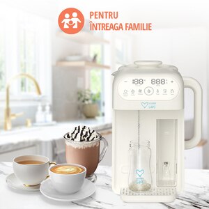 Aparat multifunctional inteligent preparare lapte EASYCARE BABY, 1700ml, alb Aparat multifunctional inteligent preparare lapte EASYCARE BABY, 1700ml, alb
