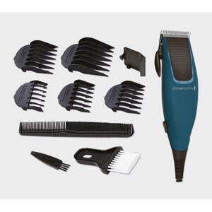 Aparat de tuns REMINGTON Apprentice HC5020, retea, 3-18mm, albastru Aparat de tuns REMINGTON Apprentice HC5020, retea, 3-18mm, albastru