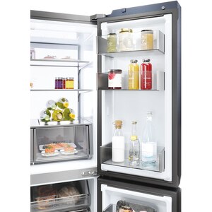 Side by Side HAIER HCR7918EIMB, No Frost, 601 l, H 177 cm, Clasa E, Dozator apa, negru Side by Side HAIER HCR7918EIMB, No Frost, 601 l, H 177 cm, Clasa E, Dozator apa, negru