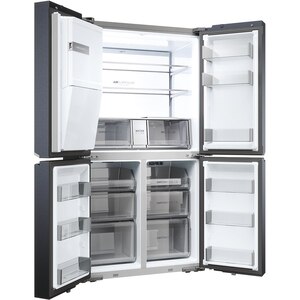 Side by Side HAIER HCR7918EIMB, No Frost, 601 l, H 177 cm, Clasa E, Dozator apa, negru Side by Side HAIER HCR7918EIMB, No Frost, 601 l, H 177 cm, Clasa E, Dozator apa, negru