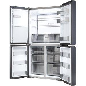 Side by Side HAIER HCR7918EIMB, No Frost, 601 l, H 177 cm, Clasa E, Dozator apa, negru Side by Side HAIER HCR7918EIMB, No Frost, 601 l, H 177 cm, Clasa E, Dozator apa, negru