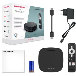 Mediaplayer THOMSON Streaming Box Plus 270, 4K, Wi-Fi, Bluetooth, HDMI, HDR10, negru Mediaplayer THOMSON Streaming Box Plus 270, 4K, Wi-Fi, Bluetooth, HDMI, HDR10, negru
