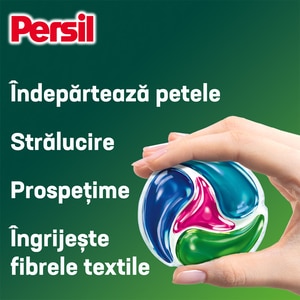 Detergent capsule PERSIL 4in1 Discs Color, 2 x 40 spalari Detergent capsule PERSIL 4in1 Discs Color, 2 x 40 spalari
