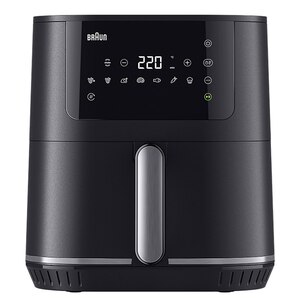 Friteuza cu aer cald BRAUN MultiFry 5 HF5030, 6l, 1.4kg, 1700W, negru-argintiu Friteuza cu aer cald BRAUN MultiFry 5 HF5030, 6l, 1.4kg, 1700W, negru-argintiu