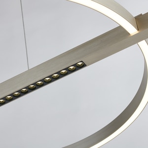 Lustra LED KLAUSEN Himera, 48W, 4000K, IP20, argintiu Lustra LED KLAUSEN Himera, 48W, 4000K, IP20, argintiu