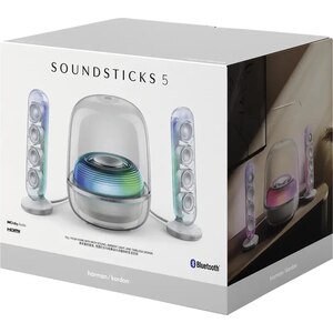 Boxa inteligenta HARMAN KARDON SoundStick 5, 190W, Bluetooth, alb Boxa inteligenta HARMAN KARDON SoundStick 5, 190W, Bluetooth, alb