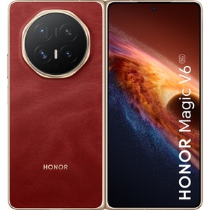 Telefon HONOR Magic V6 5G, 512GB, 16GB RAM, Dual SIM, Red Telefon HONOR Magic V6 5G, 512GB, 16GB RAM, Dual SIM, Red