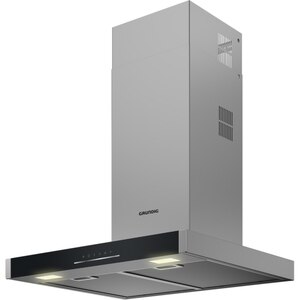 Hota decorativa GRUNDIG GDKP2464BBSC, 1 motor, 700 m3/h, L 60 cm, negru-inox Hota decorativa GRUNDIG GDKP2464BBSC, 1 motor, 700 m3/h, L 60 cm, negru-inox