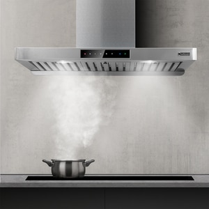 Hota decorativa TURBIONAIRE Tech 90 S TTE90WPS, 1 motor, 711 m3/h, L 90 cm, inox Hota decorativa TURBIONAIRE Tech 90 S TTE90WPS, 1 motor, 711 m3/h, L 90 cm, inox