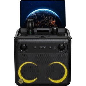 Boxa Portabila IKARAO Break-X2, 70W RMS, Bluetooth, Karaoke, Ecran 10.1", negru Boxa Portabila IKARAO Break-X2, 70W RMS, Bluetooth, Karaoke, Ecran 10.1", negru