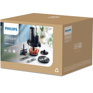 Tocator PHILIPS Seria 5000 HR1507/00, 2l, 650W, 4 trepte viteza, negru Tocator PHILIPS Seria 5000 HR1507/00, 2l, 650W, 4 trepte viteza, negru