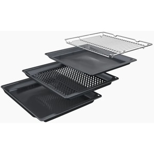 Cuptor incorporabil BOSCH HRG532EB3, Electric, Gatire cu abur, Autocuratare EcoClean, 71 l, Clasa A+, negru Cuptor incorporabil BOSCH HRG532EB3, Electric, Gatire cu abur, Autocuratare EcoClean, 71 l, Clasa A+, negru