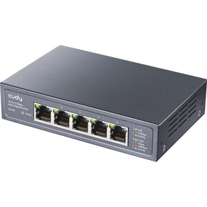 Switch CUDY HS105, 5 porturi, 2.5G, gri Switch CUDY HS105, 5 porturi, 2.5G, gri