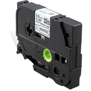 Banda etichete BROTHER HSe-221E, 9 mm, 1.5 m, negru pe alb Banda etichete BROTHER HSe-221E, 9 mm, 1.5 m, negru pe alb