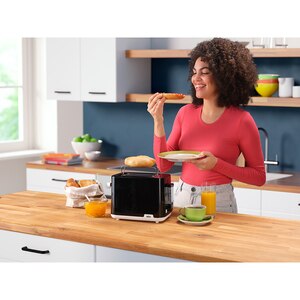 Prajitor de paine BRAUN Breakfast 1 HT1010WH, 2 felii, 900W, negru Prajitor de paine BRAUN Breakfast 1 HT1010WH, 2 felii, 900W, negru