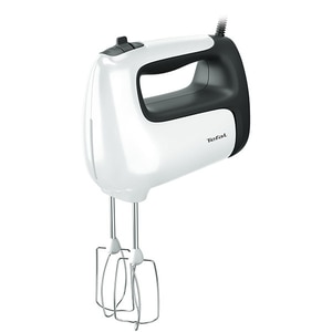 Mixer de mana TEFAL Prep'Mix HT461138, 0.6l, 500W, 5 trepte viteza, alb-gri inchis Mixer de mana TEFAL Prep'Mix HT461138, 0.6l, 500W, 5 trepte viteza, alb-gri inchis