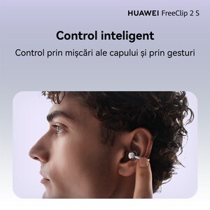 Casti HUAWEI FreeClip 2 S, True wireless, Bluetooth, Open-ear, Microfon, Deepsea Blue Casti HUAWEI FreeClip 2 S, True wireless, Bluetooth, Open-ear, Microfon, Deepsea Blue