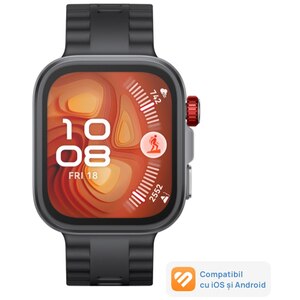 Smartwatch HUAWEI Watch Fit 4 Pro, GPS, Android/iOS, Black Smartwatch HUAWEI Watch Fit 4 Pro, GPS, Android/iOS, Black