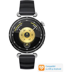 Smartwatch HUAWEI Watch GT 6, 41mm, GPS, Android/iOS, Black Fluoroelastomer Strap Smartwatch HUAWEI Watch GT 6, 41mm, GPS, Android/iOS, Black Fluoroelastomer Strap