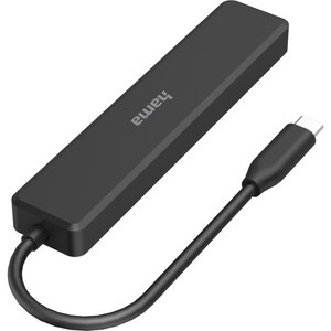 Hub USB HAMA 200117, USB 3.2, USB-C, USB 2.0, HDMI, negru Hub USB HAMA 200117, USB 3.2, USB-C, USB 2.0, HDMI, negru