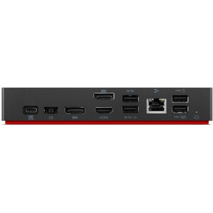 Docking station LENOVO ThinkPad Universal, Thunderbolt 4, 100W, negru Docking station LENOVO ThinkPad Universal, Thunderbolt 4, 100W, negru
