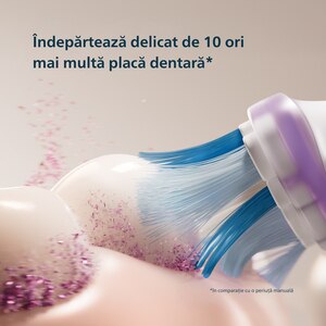 Periuta de dinti electrica PHILIPS Sonicare Advanced Clean HX3792/11, 31000 miscari/min, 5 programe, 1 capat, negru Periuta de dinti electrica PHILIPS Sonicare Advanced Clean HX3792/11, 31000 miscari/min, 5 programe, 1 capat, negru