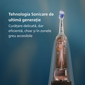 Periuta de dinti electrica PHILIPS Sonicare 5300 HX7101/02, 62000 miscari/min, 1 program, 1 capat, negru Periuta de dinti electrica PHILIPS Sonicare 5300 HX7101/02, 62000 miscari/min, 1 program, 1 capat, negru