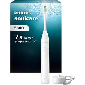 Periuta de dinti electrica PHILIPS Sonicare 5300 HX7108/01, 62000 miscari/min, 1 program, 1 capat, alb Periuta de dinti electrica PHILIPS Sonicare 5300 HX7108/01, 62000 miscari/min, 1 program, 1 capat, alb