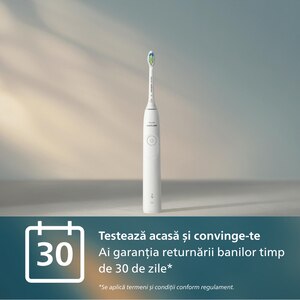 Periuta de dinti electrica PHILIPS Sonicare 5300 HX7108/01, 62000 miscari/min, 1 program, 1 capat, alb Periuta de dinti electrica PHILIPS Sonicare 5300 HX7108/01, 62000 miscari/min, 1 program, 1 capat, alb