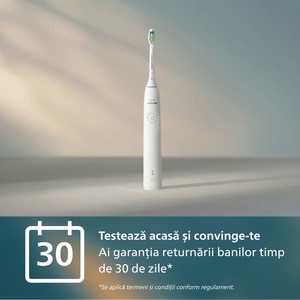 Periuta de dinti electrica PHILIPS Sonicare 5300 HX7108/02, 62000 miscari/min, 1 program, 1 capat, alb Periuta de dinti electrica PHILIPS Sonicare 5300 HX7108/02, 62000 miscari/min, 1 program, 1 capat, alb