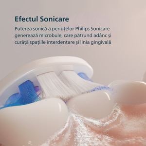 Periuta de dinti electrica PHILIPS Sonicare 6100 HX7403/05, 62000 miscari/min, 2 programe, 1 capat, albastru inchis Periuta de dinti electrica PHILIPS Sonicare 6100 HX7403/05, 62000 miscari/min, 2 programe, 1 capat, albastru inchis
