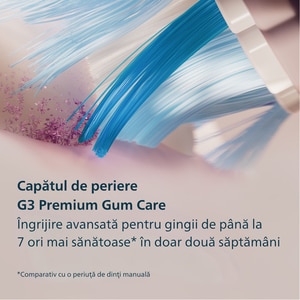 Periuta de dinti electrica PHILIPS Sonicare 7100 HX7423/01, 62000 miscari/min, 4 programe, 2 capete, albastru inchis Periuta de dinti electrica PHILIPS Sonicare 7100 HX7423/01, 62000 miscari/min, 4 programe, 2 capete, albastru inchis