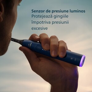 Periuta de dinti electrica PHILIPS Sonicare 7100 HX7423/01, 62000 miscari/min, 4 programe, 2 capete, albastru inchis Periuta de dinti electrica PHILIPS Sonicare 7100 HX7423/01, 62000 miscari/min, 4 programe, 2 capete, albastru inchis