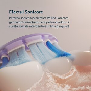 Set 2 Periute de dinti electrice PHILIPS Sonicare 7100 HX7429/02, 62000 miscari/min, 4 programe, 2 capete, alb-negru Set 2 Periute de dinti electrice PHILIPS Sonicare 7100 HX7429/02, 62000 miscari/min, 4 programe, 2 capete, alb-negru