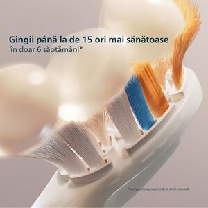 Periuta de dinti electrica PHILIPS Sonicare Diamond Clean HX9911/23, 62000 miscari/min, Curatare 3D, 4 programe, 1 capat, alb Periuta de dinti electrica PHILIPS Sonicare Diamond Clean HX9911/23, 62000 miscari/min, Curatare 3D, 4 programe, 1 capat, alb