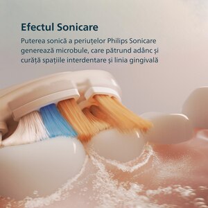 Periuta de dinti electrica PHILIPS Sonicare Prestige 9900 HX9992/31, 62000 miscari/min, 5 programe, 2 capete, roz Periuta de dinti electrica PHILIPS Sonicare Prestige 9900 HX9992/31, 62000 miscari/min, 5 programe, 2 capete, roz
