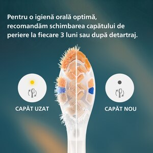 Periuta de dinti electrica PHILIPS Sonicare Prestige 9900 HX9992/31, 62000 miscari/min, 5 programe, 2 capete, roz Periuta de dinti electrica PHILIPS Sonicare Prestige 9900 HX9992/31, 62000 miscari/min, 5 programe, 2 capete, roz