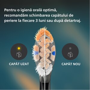 Periuta de dinti electrica PHILIPS Sonicare Prestige 9900 HX9992/42, 62000 miscari/min, 5 programe, 2 capete A3 Premium All in-One, Midnight Blue Periuta de dinti electrica PHILIPS Sonicare Prestige 9900 HX9992/42, 62000 miscari/min, 5 programe, 2 capete A3 Premium All in-One, Midnight Blue