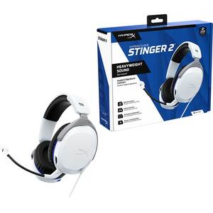Casti Gaming HyperX Cloud Stinger 2 PlayStation, Stereo, PS5/PS4/PC, 3.5mm, alb Casti Gaming HyperX Cloud Stinger 2 PlayStation, Stereo, PS5/PS4/PC, 3.5mm, alb