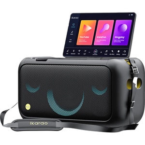 Boxa portabila IKARAO Break-X1, 100W RMS, Bluetooth, Karaoke, Ecran 13.1", negru Boxa portabila IKARAO Break-X1, 100W RMS, Bluetooth, Karaoke, Ecran 13.1", negru