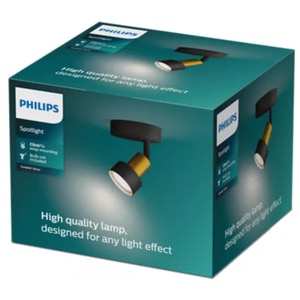 Spot LED PHILIPS 8720169299870, 5W, IP20, negru Spot LED PHILIPS 8720169299870, 5W, IP20, negru