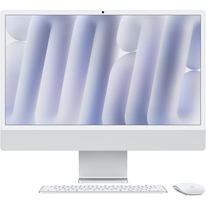 Sistem PC All in One APPLE iMac (2024) mwuu3ro/a, Apple M4, 24" Retina 4.5K, 16GB, SSD 256GB, 10-core GPU, macOS Sequoia, Silver, Tastatura layout RO Sistem PC All in One APPLE iMac (2024) mwuu3ro/a, Apple M4, 24" Retina 4.5K, 16GB, SSD 256GB, 10-core GPU, macOS Sequoia, Silver, Tastatura layout RO