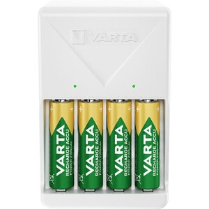 Incarcator acumulatori VARTA 57657, 4 acumulatori AA/AAA, 2100mAh Incarcator acumulatori VARTA 57657, 4 acumulatori AA/AAA, 2100mAh