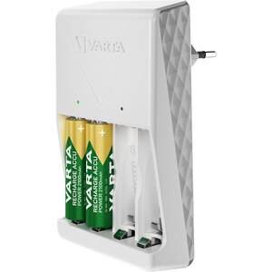 Incarcator acumulatori VARTA 57657, 4 acumulatori AA/AAA, 2100mAh Incarcator acumulatori VARTA 57657, 4 acumulatori AA/AAA, 2100mAh