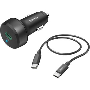 Incarcator auto HAMA 201614, 1xUSB-C, Power Delivery (PD), 25W, negru Incarcator auto HAMA 201614, 1xUSB-C, Power Delivery (PD), 25W, negru