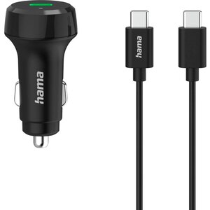 Incarcator auto HAMA 201614, 1xUSB-C, Power Delivery (PD), 25W, negru Incarcator auto HAMA 201614, 1xUSB-C, Power Delivery (PD), 25W, negru
