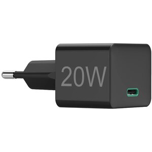 Incarcator retea HAMA 201649, 1x USB-C, 20W Power Delivery (PD), Quick Charge 3.0, negru Incarcator retea HAMA 201649, 1x USB-C, 20W Power Delivery (PD), Quick Charge 3.0, negru